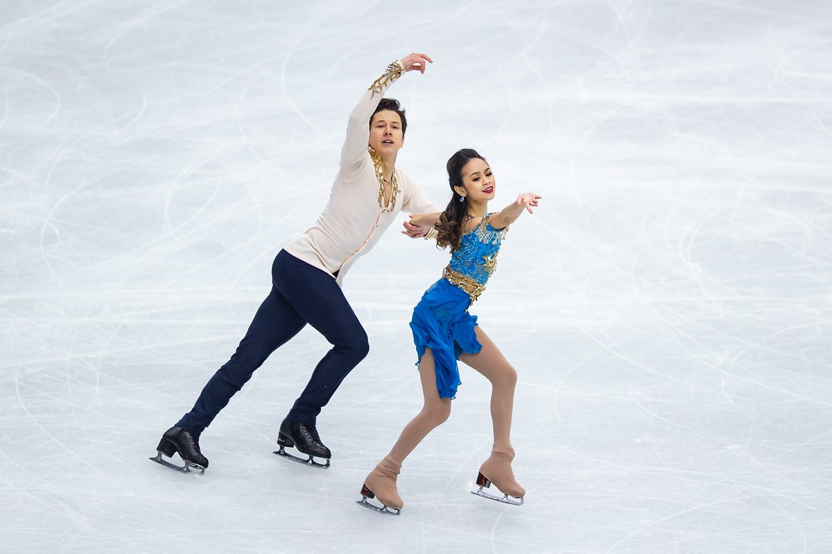 USFigureSkating's tweet photo. Avonley Nguyen and Vadym Kolesnik brought us to a whole new world with their Aladdin inspired rhythm dance!
✨⛸️✨
#GPFTurin2019 | #BestSnaps https://t.co/OBR3YBeCro