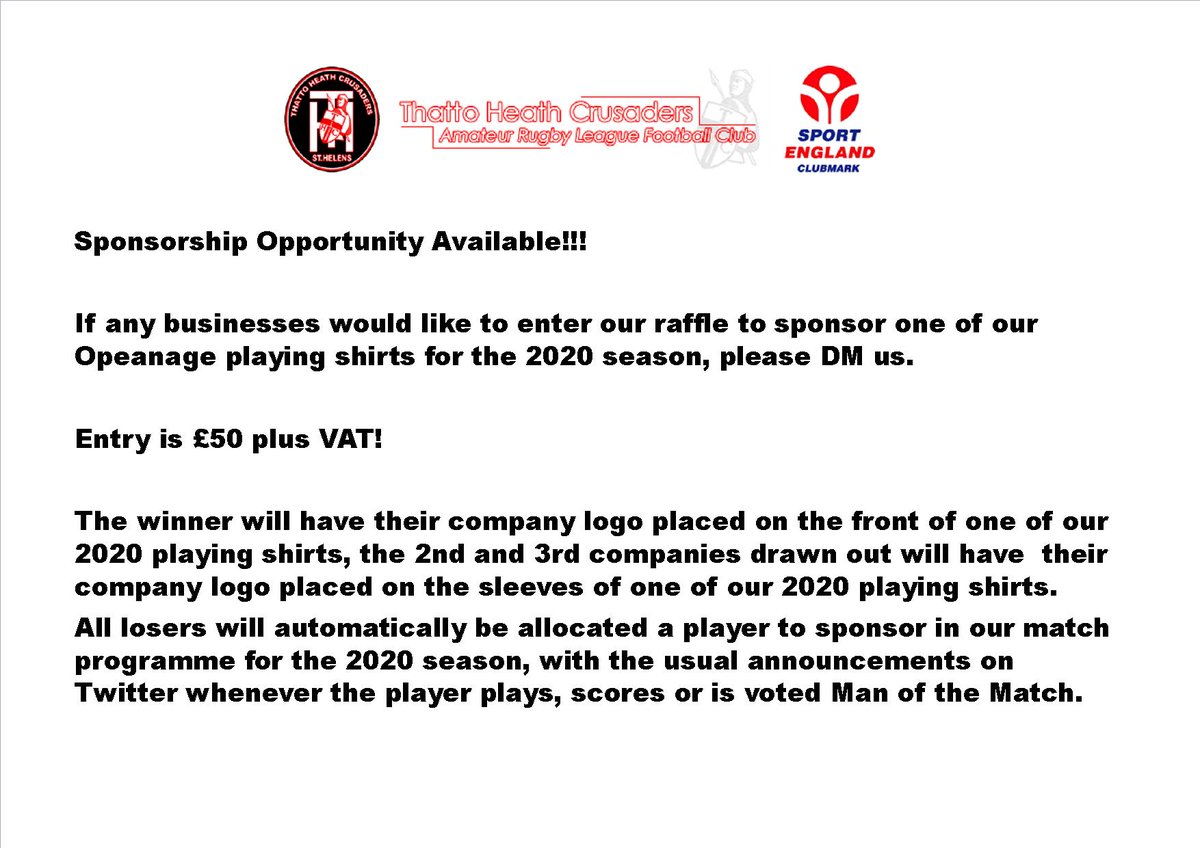 Thatto Heath Crusaders tweet media