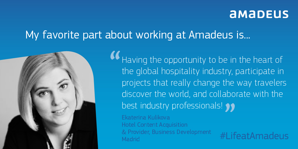 amadeushosp's tweet photo. Thanks Ekaterina for the #MondayMotivation! https://t.co/wnHFXnMAbZ #LifeatAmadeus #jobs #careers https://t.co/wjTp3SjxAY