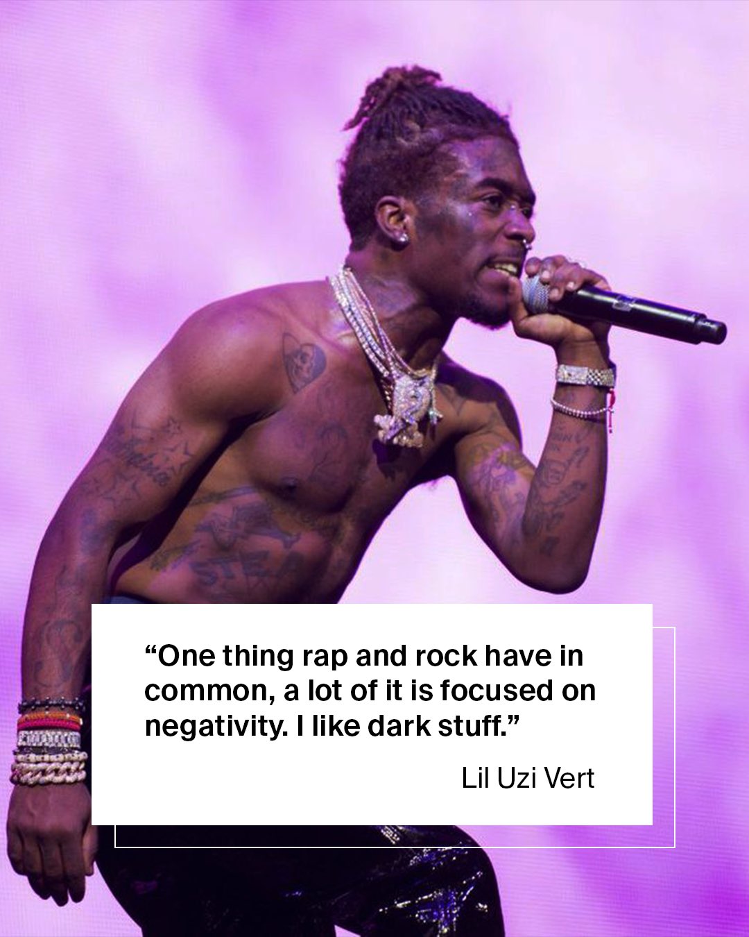 Lil Uzi Song Quotes Viberate On Twitter: "Is Uzi Right? @Liluzivert #Quote #Rapper #Music  #Poweredbymusic #Viberate Https://T.co/Q5Sqc6K6Si" / Twitter