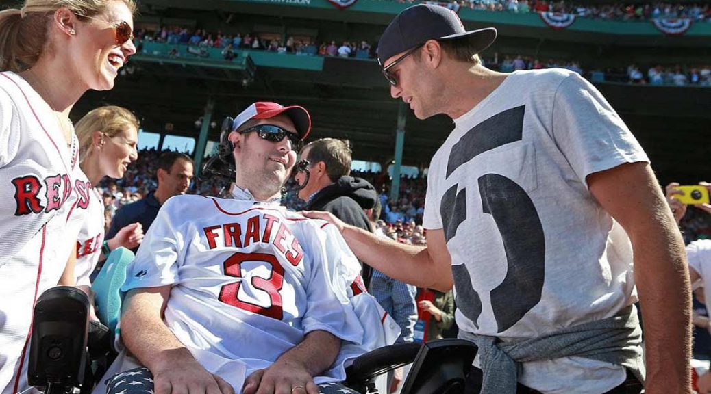 TB12sports's tweet image. We are very sad to hear about the passing of our friend @PeteFrates3 today. A big loss for the Boston community and beyond, his mission will live on forever. ♥️ 

"Be passionate, be genuine, be hardworking, and don't ever be afraid to be great." -Pete Frates