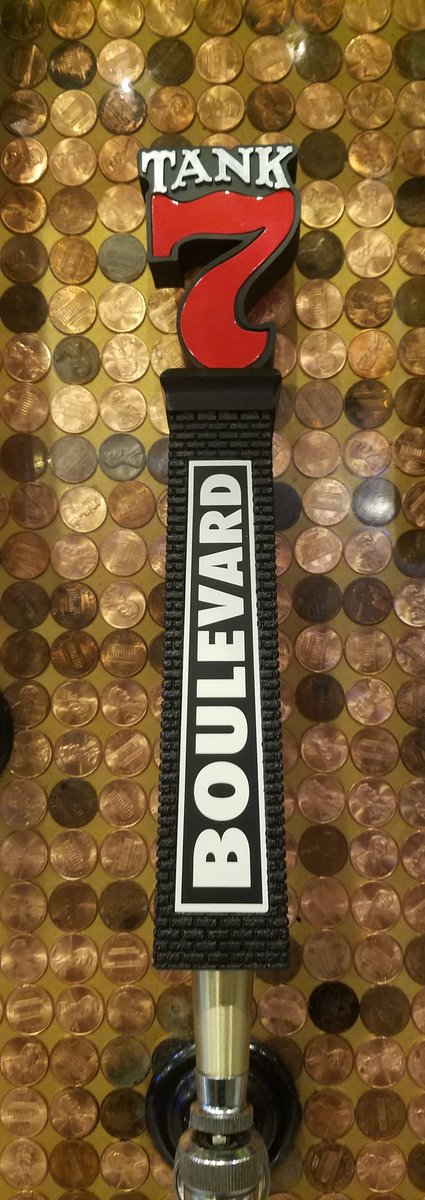 We are loving this new <a href="/Boulevard_Beer/">Boulevard Brewing Co.</a> Tank 7 tap handle. Grab one for $4 all damn day today!