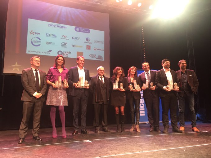 🎬CLAP DE FIN av les 6 lauréats #TrophéesdeLéco 2019
🏆#Molinard Made in #CôtedAzur
🏆@MyCoach_fr #startup 2019
🏆<a href="/DirectoTwitt/">Directo Prod</a> Audace entrepreneuriale
🏆<a href="/WIT_France/">WIT</a>  #DD #RSE
🏆 Christine Scaramozzino Entrepreneure 2019
🏆 #Virbac Prix spécial
#NMeco #ClubEcoNM #UnJourUnTalent