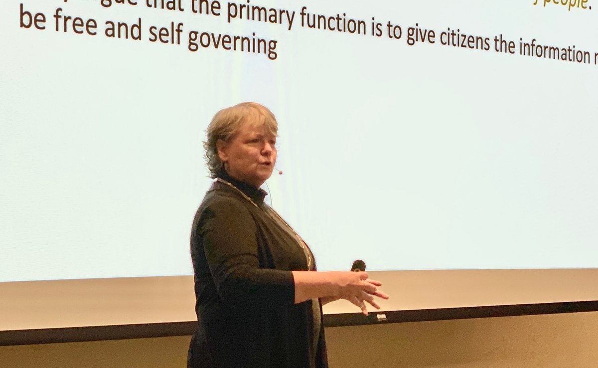 CUOutreach's tweet photo. Did you miss #CUontheWeekend last Saturday? Watch now as @CUBoulderCMCI's Liz Skewes describes the media landscape and campaign 2020, challenges to news credibility, and how citizens can become fully informed and demand more from the media. https://t.co/cgRmdx8bWy https://t.co/jbnUxtGFjK