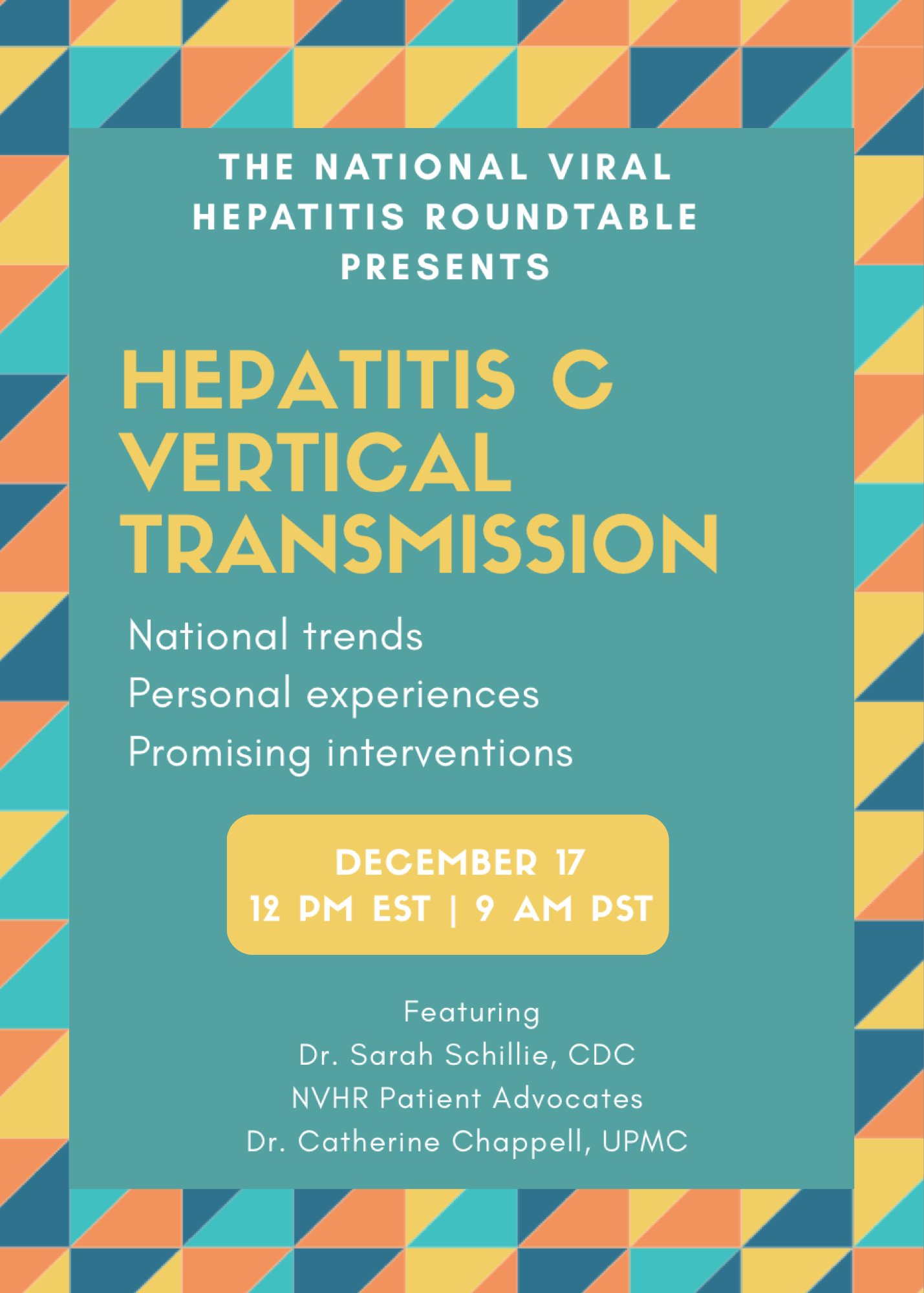 Nvhr On Twitter Join Us As We Discuss Hepatitis C Vertical Transmission Next Week Hear From Experts In The Field From Cdchep Upmc And Nvhr Voices4hep Patient Advocates Register Here Https T Co Ph6gbe6vnz Https T Co Vrcybgcefx Nvhr On Twitter Join Us As We Discuss Hepatitis C Vertical Transmission Next Week Hear From Experts In The Field From Cdchep Upmc And Nvhr Voices4hep Patient Advocates Register Here Https T Co Ph6gbe6vnz Https T Co Vrcybgcefx