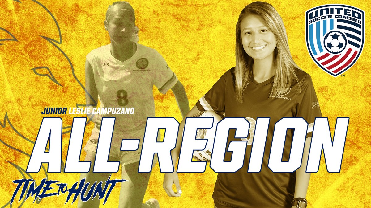 Lion_WSOC's tweet photo. Congrats to @CampuzanoLeslie for being named to the @UnitedCoaches All-Region Third Team #TimeToHunt https://t.co/V0V9K9mpjK