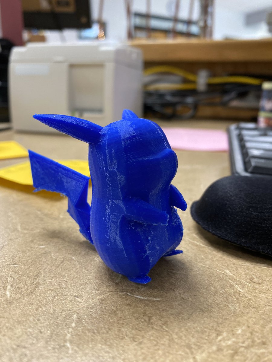 IlcVernon's tweet photo. Another #3dprint design! Need to order more filament. #mustanglibrary #vernonms #librarylife https://t.co/Wel8jXTnHX