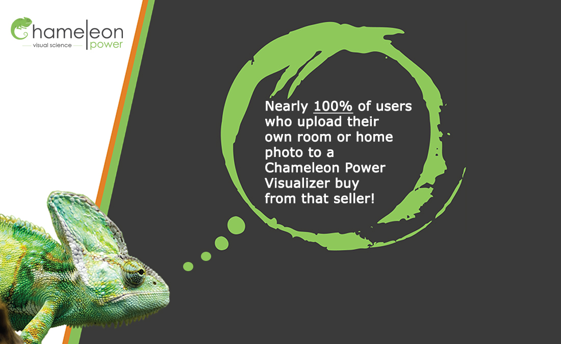 chameleon_power's tweet photo. Nearly 100% of users who upload their own room or home photo to a Chameleon Power Visualizer buy from that seller. #ChameleonPower #visualization #visualizer #automaskingtechnology #automeasure https://t.co/P0prpABg3k