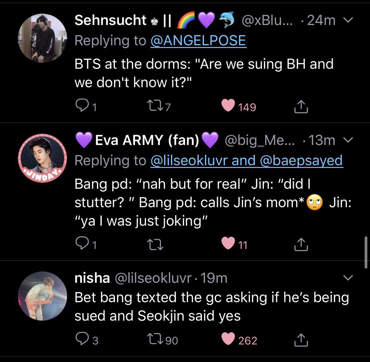 Who needs Netflix comedy specials when you have ARMY twt?