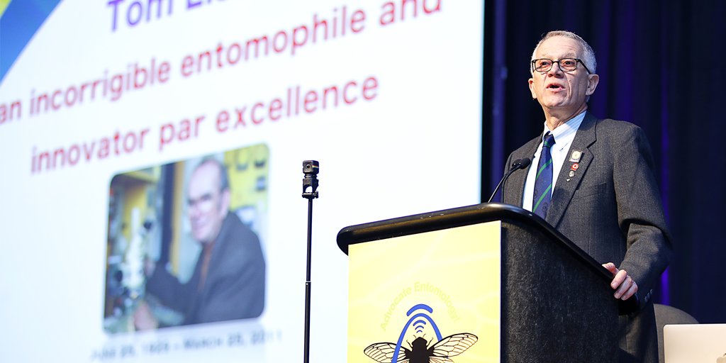 Watch the 2019 Founders' Memorial Lecture: "Tom Eisner: An Incorrigible Entomophile and Innovator Par Excellence” presented by @wsleal2014 at #EntSoc19 https://youtu.be/RYSPg-_geLY