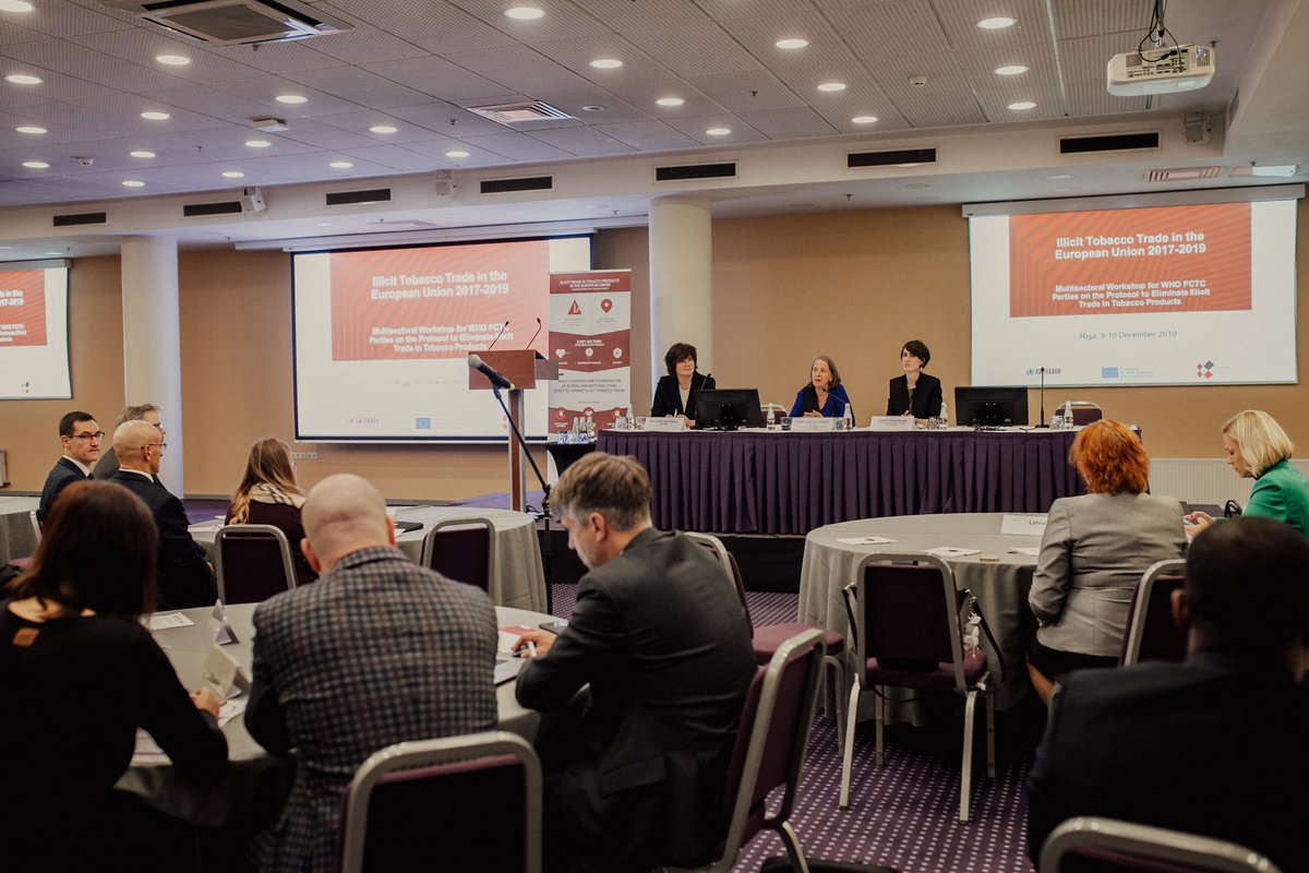 FCTCofficial's tweet image. 📍Press release 📍
More than 40 delegates representing 11 European countries met in Latvia for a workshop on illicit trade in tobacco products &amp;gt;&amp;gt;
bit.ly/2E04mBR
#IllicitTradeProtocol 
#illicitradetobacco
#UNTobaccoControl