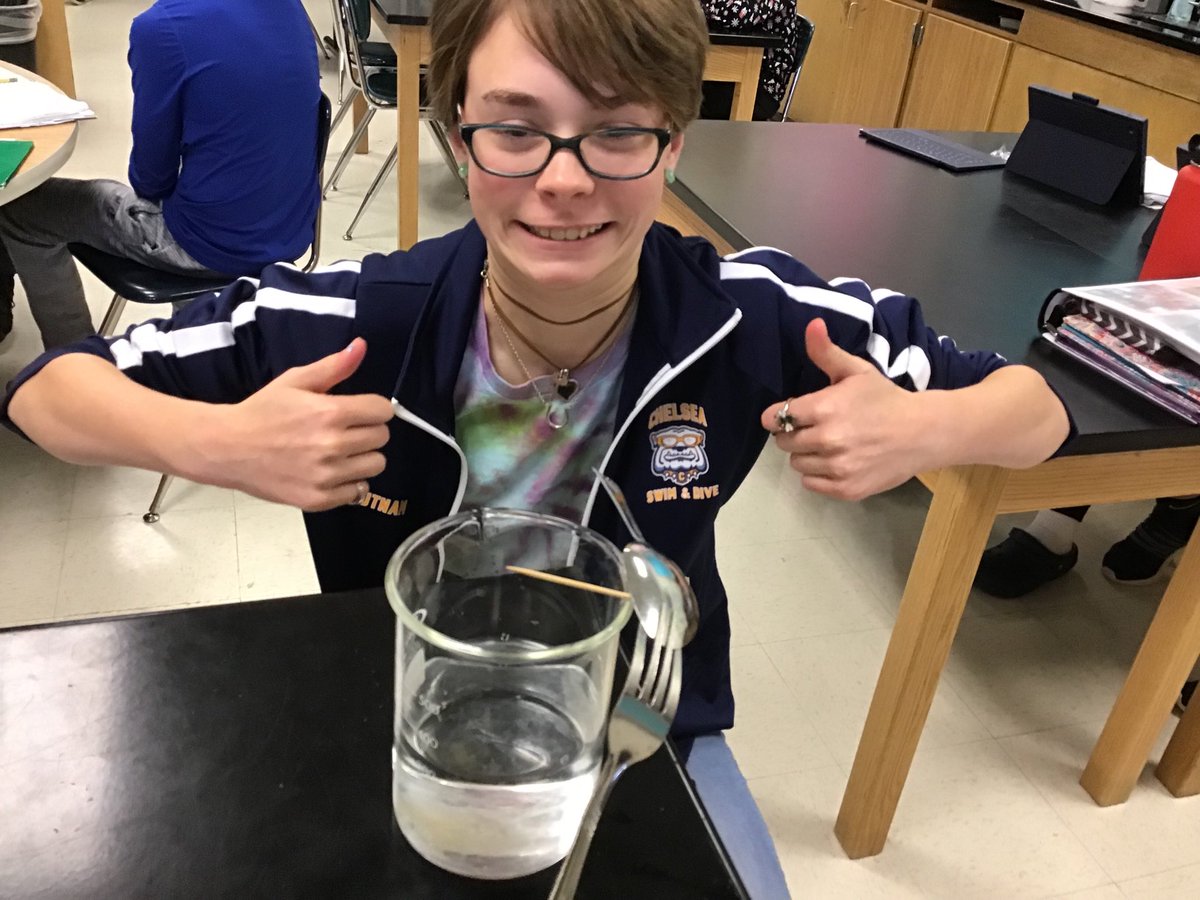 MrsMLombardo's tweet photo. This ⁦@BeachMiddle⁩ s was able to use her knowledge of contact and distant forces to devise these two tricks!  Way to go! #BMS #CSDcriticalthinking https://t.co/aLdFAQUK1D