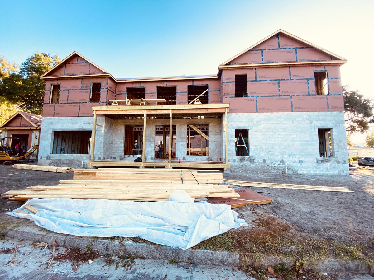 HGC_Designbuild's tweet image. Our design team has been working hard on our Frances project. Our exterior elevations are done 🙌and Hilary is working on the siding details. We have vertical and horizontal siding with trim work detail coming next. Stay tuned for when our team starts the installation!