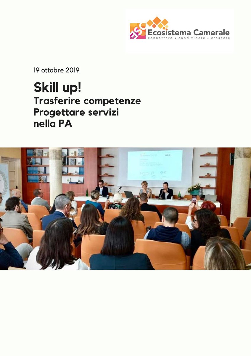 Ecosistema Camerale (@ecosist_camcom) on Twitter photo #EsConvention19
Skill Up!
🎤Gli speaker: <a href="/FrancescaSane/">Francesca Sanesi</a> <a href="/MicheleSilletti/">Michele Silletti</a> <a href="/fdicos10/">Francesco DiCostanzo</a> <a href="/Giuseppe_Pirlo/">Giuseppe Pirlo</a> <a href="/ghezzi_61/">Paolo Ghezzi</a> Lino Fornaro
🎥I video e i documenti
✏️Il progetto Coaching PA
Tutto in un booklet che chiude il 2019 di Ecosistema Camerale!
drive.google.com/file/d/1jlPJdT… #EsConvention19
Skill Up!
🎤Gli speaker: <a href="/FrancescaSane/">Francesca Sanesi</a> <a href="/MicheleSilletti/">Michele Silletti</a> <a href="/fdicos10/">Francesco DiCostanzo</a> <a href="/Giuseppe_Pirlo/">Giuseppe Pirlo</a> <a href="/ghezzi_61/">Paolo Ghezzi</a> Lino Fornaro
🎥I video e i documenti
✏️Il progetto Coaching PA
Tutto in un booklet che chiude il 2019 di Ecosistema Camerale!
drive.google.com/file/d/1jlPJdT…