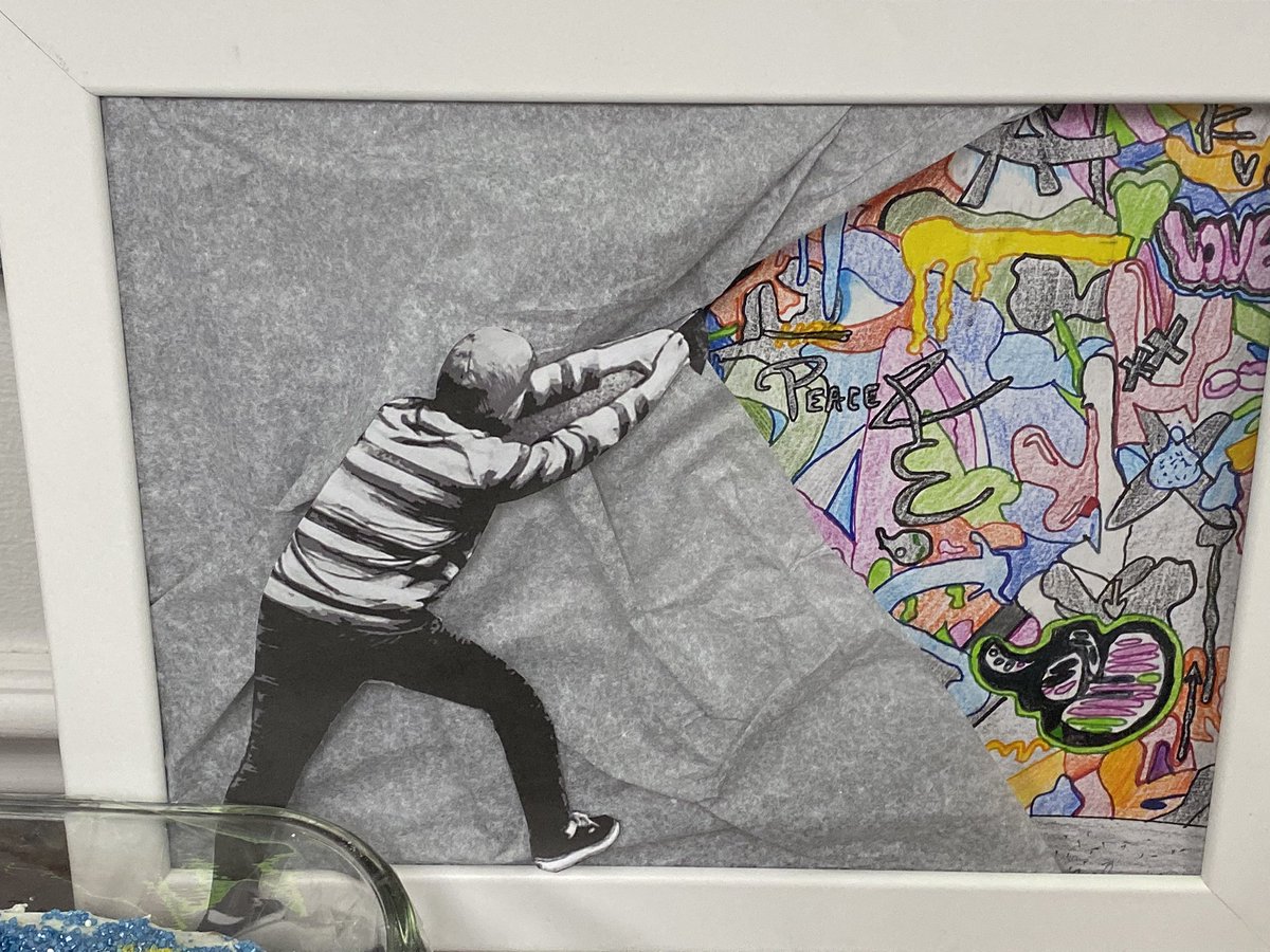 <a href="/stoltz_nicole/">Mrs. Nicole Stoltz</a>’s Humanities Art Show. Students had to recreate a piece of art. Absolutely mind-blowing. #phslearns