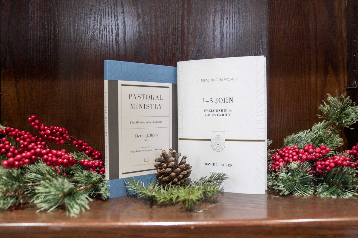 Day 2 of the 12 Days of Christmas!

Like and retweet for a chance to win <a href="/deronjbiles/">Deron J Biles</a>'s Pastoral Ministry and <a href="/DrDavidLAllen/">David L. Allen</a>'s commentary on 1-3 John.