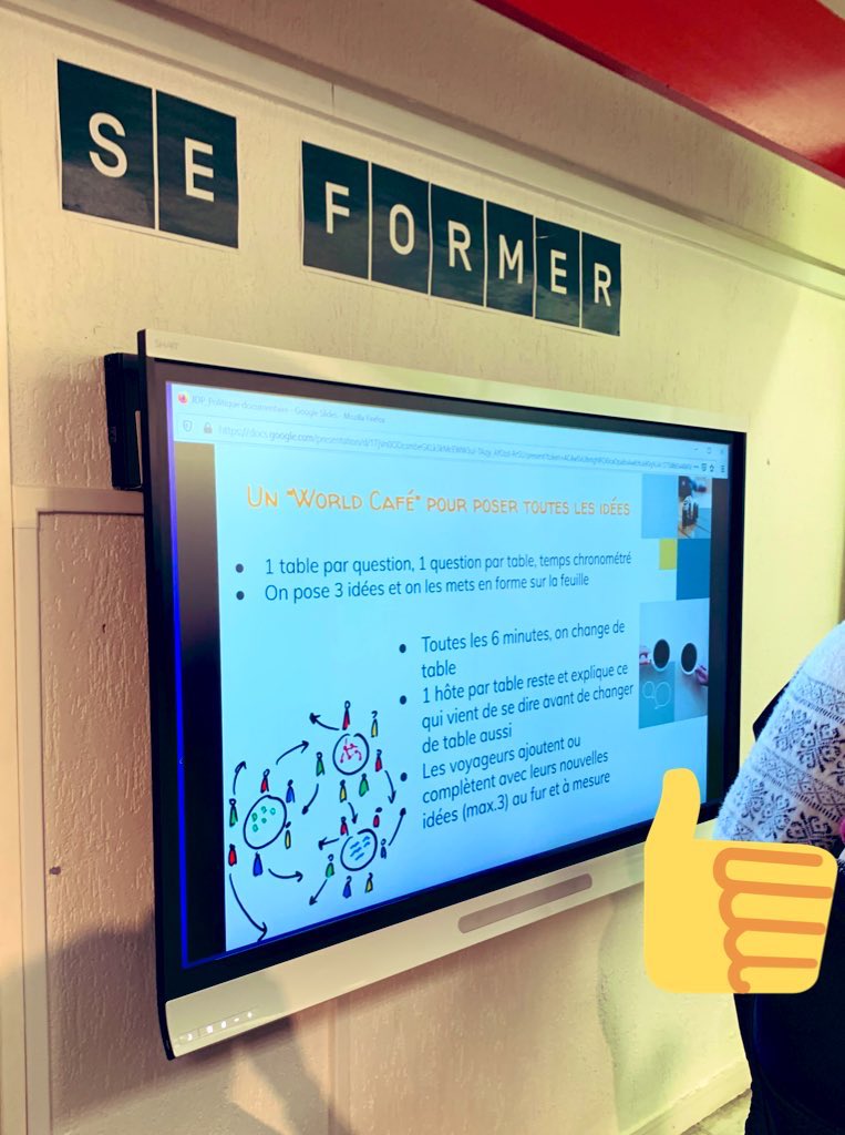 profdoc45's tweet photo. Merci à @rosebeth et @zensadoc d’avoir inauguré cette journée de formation nouvelle formule #JDP45 # profsdocs @ac_orleanstours https://t.co/mpztSRXQdR
