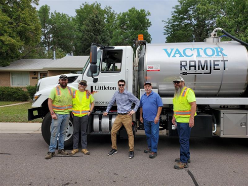 Cartegraph's tweet photo. Congrats to @CityofLittleton on officially starting their #highperformancegov journey with #Cartegraph. From inventorying #infrastructure assets and logging work on the go with mobile devices to building a data-driven 5-year plan, this team is crushing it. https://t.co/AexuWLBI3Y