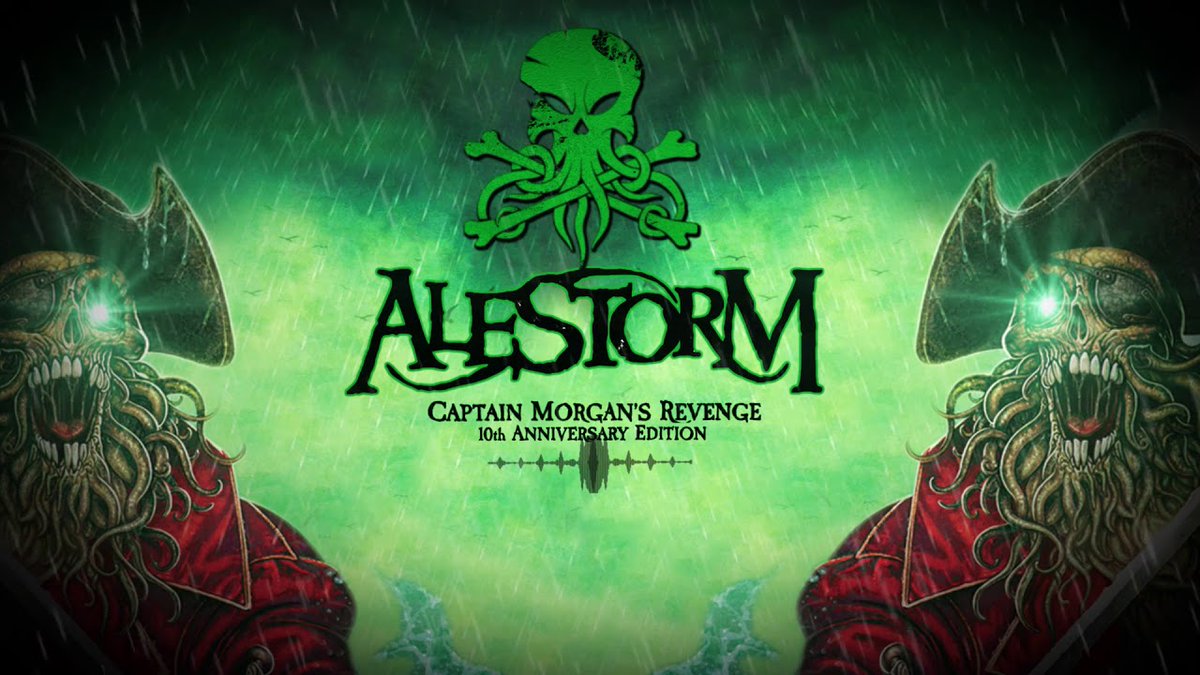 AcesMetal's tweet photo. https://t.co/18ccOurTob for #MetalMusicMonday I figured some classic pirate metal was due. Listen up, me hearties, yo ho! #acesofmetal #Alestorm https://t.co/Avv0mT9tWr