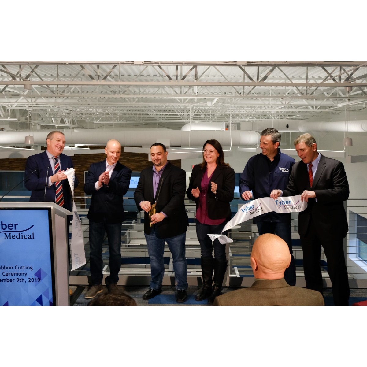 Tyber Medical Opens New 35,000 Sq. Ft. Medical Device Facility adding 30 new jobs to workforce of 86 employees. prn.to/2RLvaxR