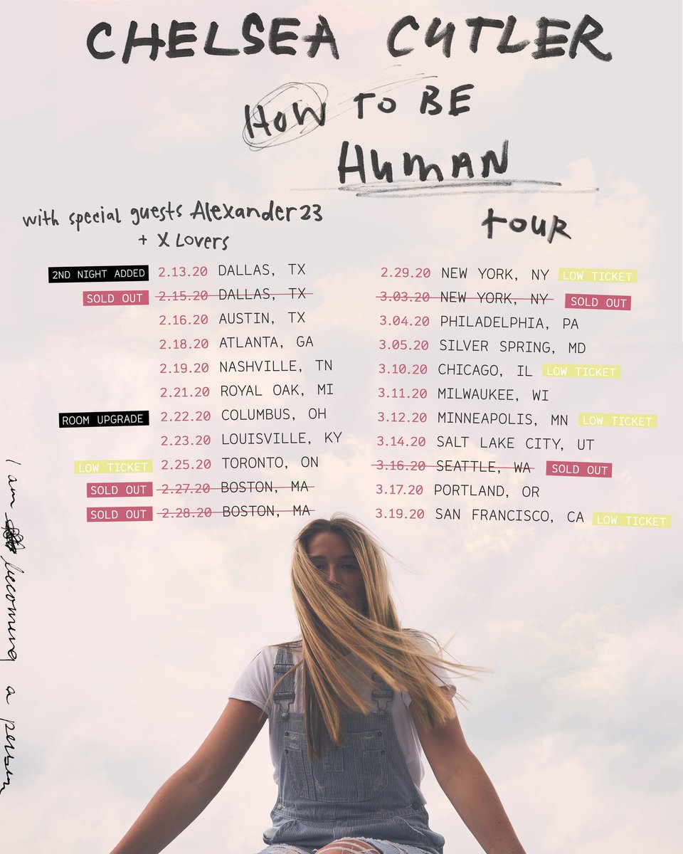 VisionaryLabel's tweet photo. X Lovers will be joining @chelseacutler's upcoming #HTBHtour! Hope to see everyone there! ❤ https://t.co/ZUkrsapNXN
