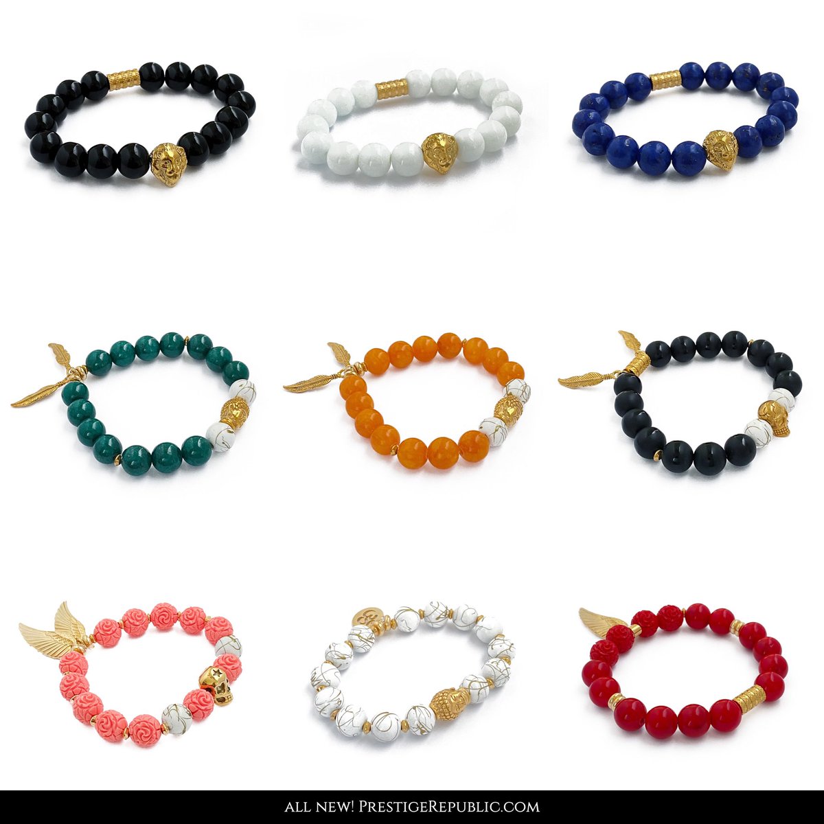 PREREPJewelry's tweet photo. We’re best known for our beaded bracelets and now we have all new items! 😭🔥 The metal beads used are all stainless steel, 18k plated, and will never change color! ⏱✨✨

Shop at https://t.co/jmePOXVBhD 💻
20% OFF - “RELAUNCH” code! https://t.co/FMHLdt3tG7