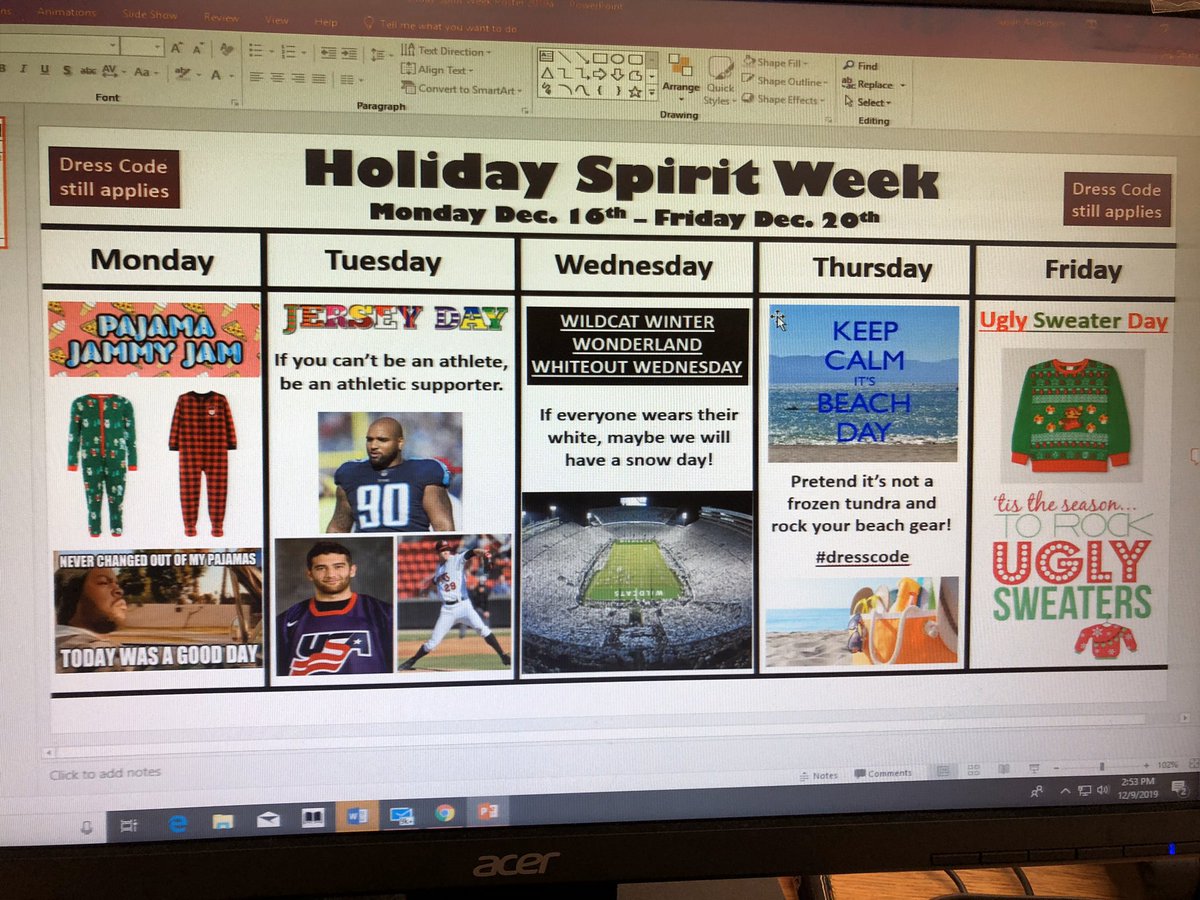 jchs2021's tweet photo. Next weeks Spirit Week!!!❤️❤️ https://t.co/nhZbU4iRmK