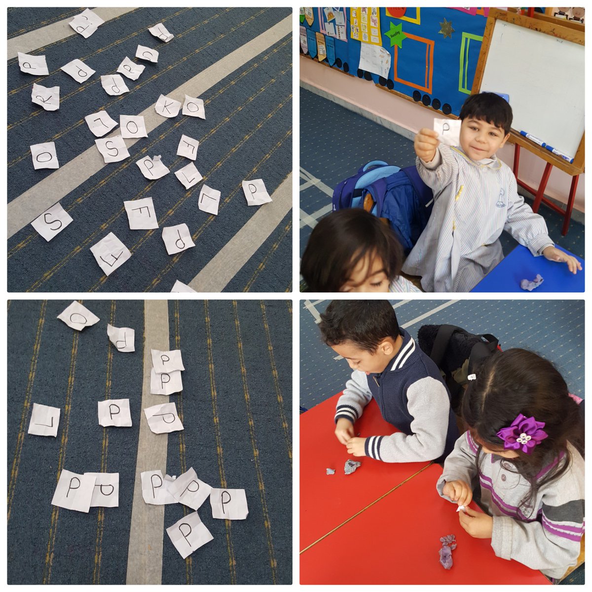 emankhashoun's tweet photo. Let's discover our new letter through searching to find what is hidden inside the plasticine...It's letter"P"..... So let's work in groups to model it using our plasticine #learning_through_play @DawhaHighSchool @FThaalby @JbailiFarah https://t.co/2AvHU0HBsR