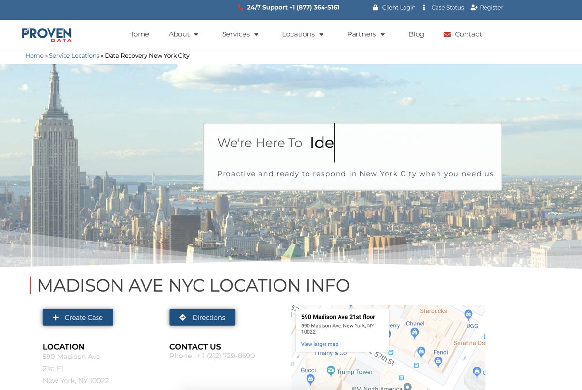 Proven_Data's tweet photo. Have you seen the new #ProvenData website? We recently updated our entire site with improved information on our #DataRecovery #DigitalForensics #Cybersecurity and #Ransomware recovery services! 💻
🌍 https://t.co/OOrBLV2gJ6 https://t.co/Sau0OBDvXE