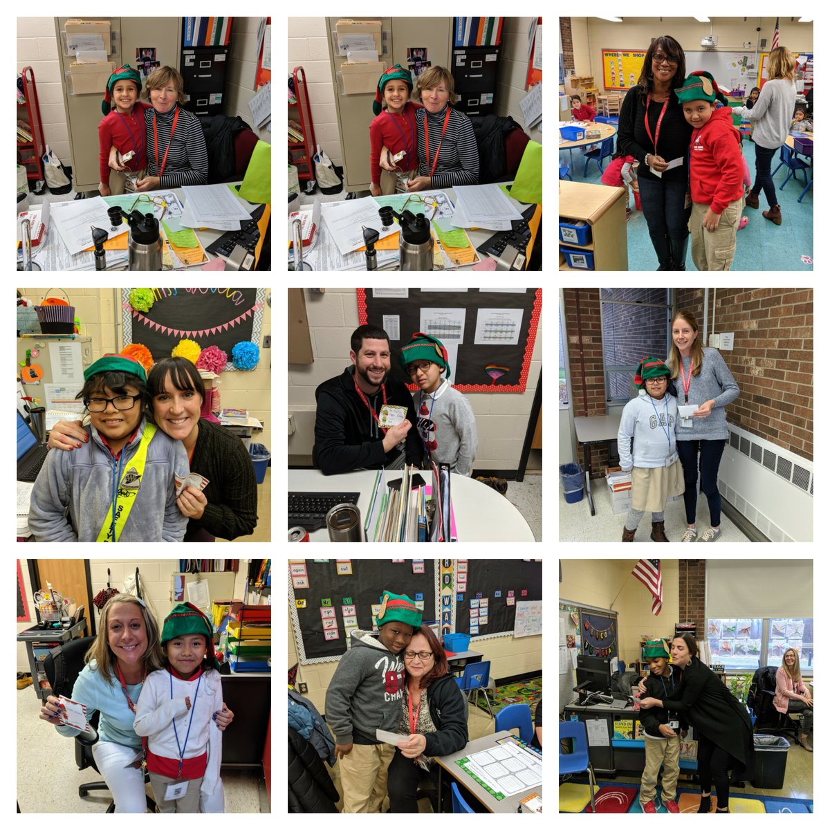 pmcollins04's tweet photo. Did you see our #elvesintraining today? Day 4 task was to leave a note letting someone know how special they are. #kindnessmatters #12daysofkindness #bekind @rbpsEAGLES @DreamBigRB @RedBankSup @Coach_Reuter @MissFaistl @Nursecathyr @Ms_Hogan606 @MrsLew_RBPS_art https://t.co/gEAhhpELXx