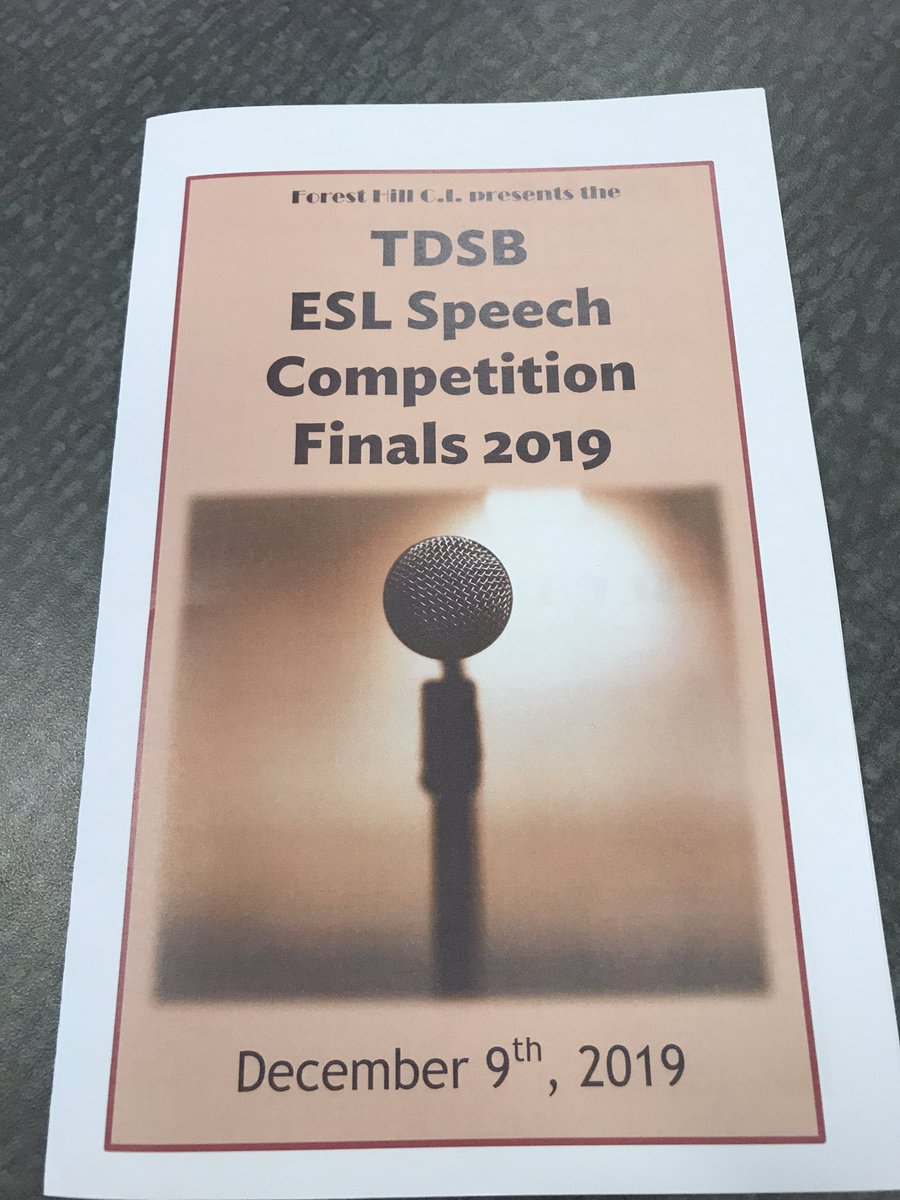 Congratulations to our 21 participants in the west semi-finals of the annual ESL Speech Competition. We look forward to next week’s finals at Central Toronto Academy.