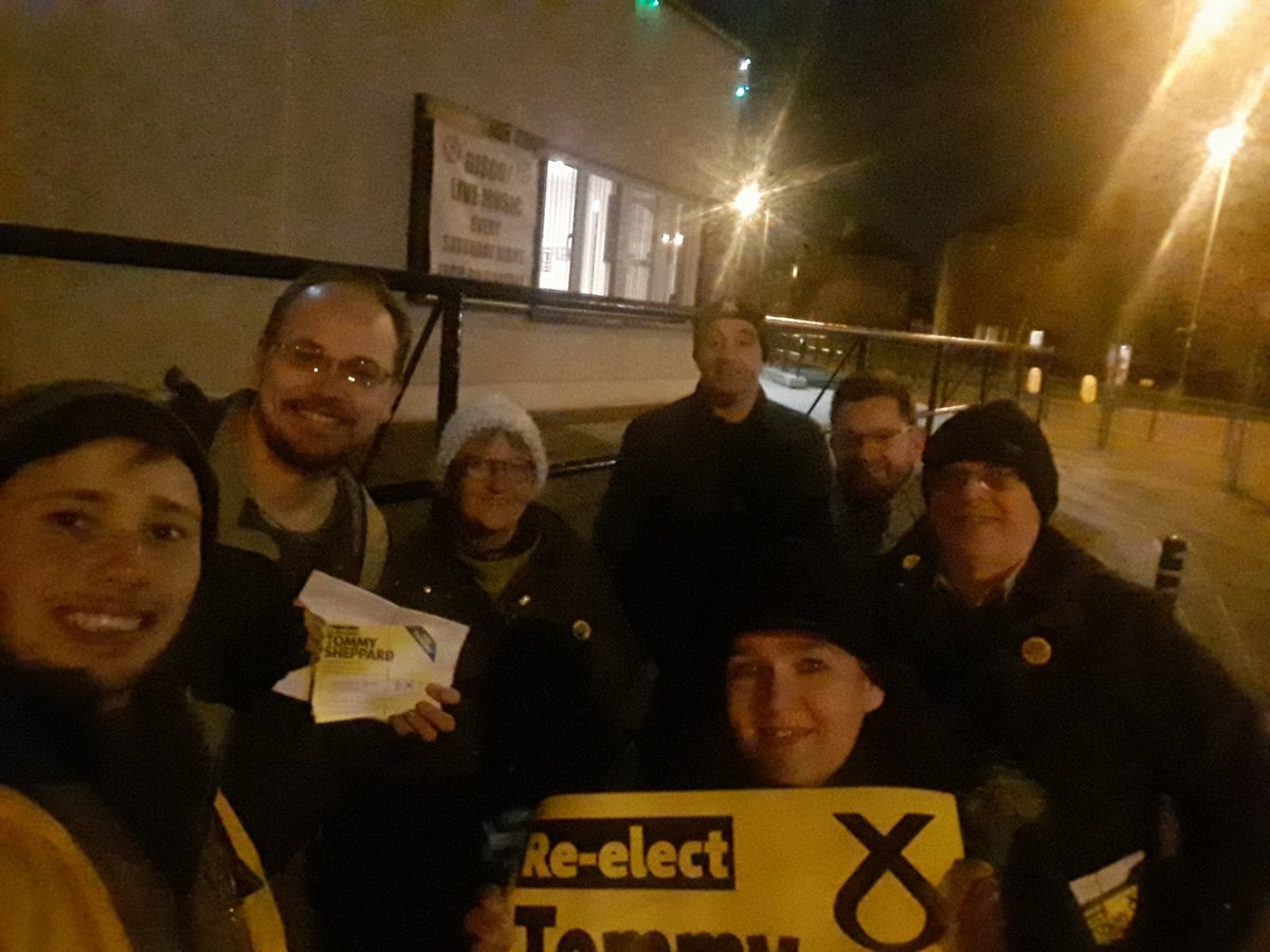Still hard at work, with 3 days to go. #VoteSNP to stop Brexit, lock out the Tories, and ensure Scotland has the right to choose its own constitutional future.
#ActiveSNP #ActiveYSI