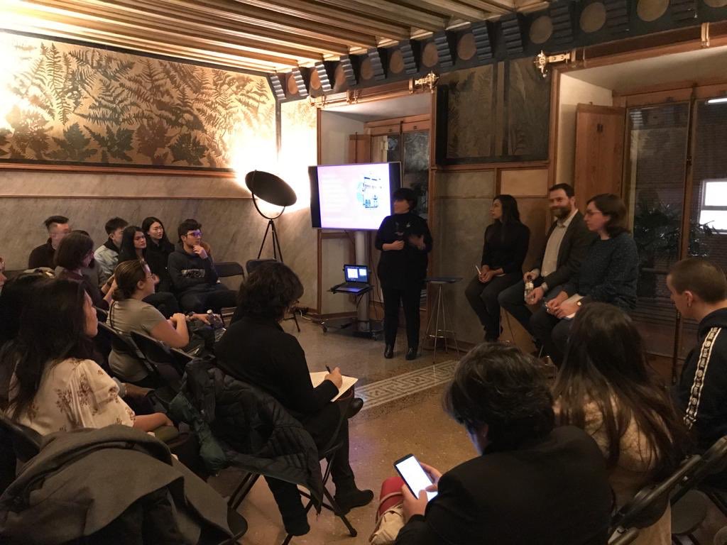 CETT_UB's tweet photo. Esta tarde en @casa_vicens hemos celebrado el segundo #CETTSeminars on Contemporary Issues in #Tourism del @cett_ub  ‘Contribución del #turismogastronómico al alcance de los 17 #ODS ‘ 

#ThroughExpertise #WeAreCETT https://t.co/t0GAOd59Mn