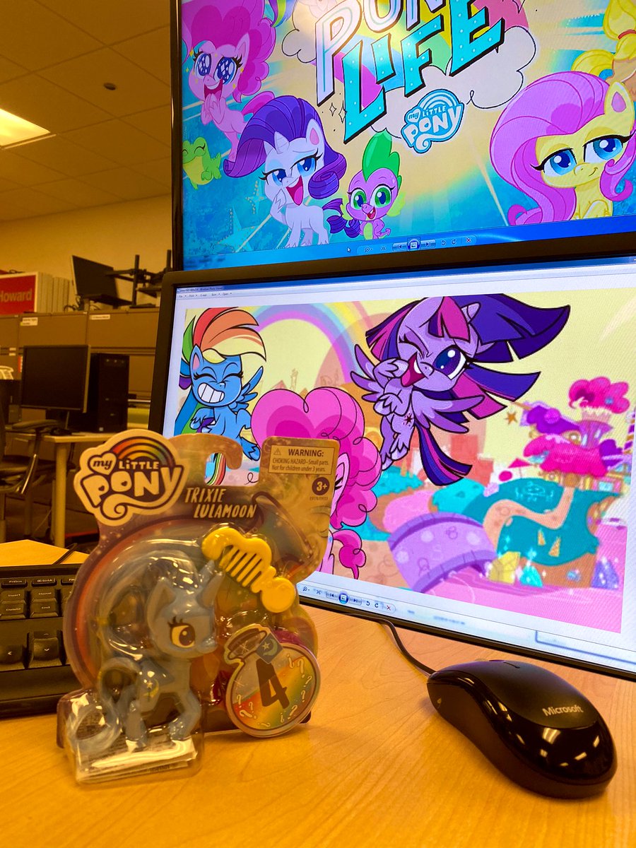 ramivic's tweet photo. Got another Trixie today!! Thank you @amazon! @Pony_Toy_News @mlp_merch #trixie #brushable @MintamenaPie @TrishForstner @pixelkitties @Jmoreno2325 https://t.co/QvFV5UqvY0