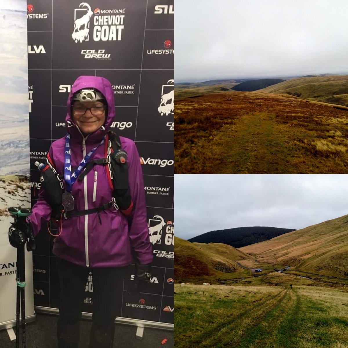 Cheviot Goat Ultra: 90km of pure misery. Never seen bogs so deep in my life! And the wind 😱 Feels like the Cheviot swallowed me and spat me out #cheviotgoatultra #montanecheviotgoat #spine2020 #montanespinerace #ultrarunning #traileunning #bogfest #cheviots