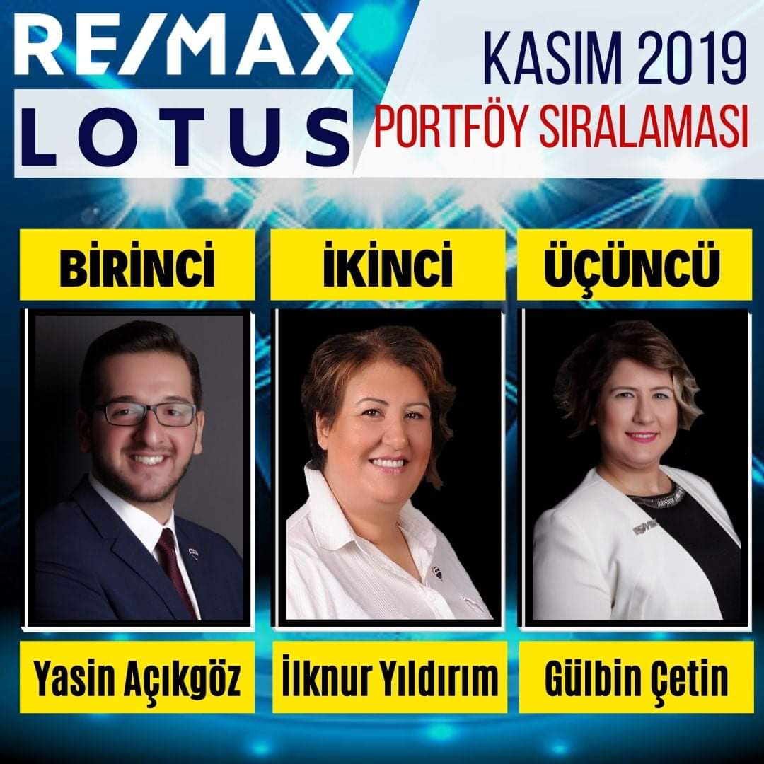 remaxlotus's tweet photo. 2019 yılının son aylarını yüksek çalışma temposu ve performans ile geçiren ve bunun sonucunda CİRO İŞLEM ve PORTFÖY sıralamasında dereceye giren tüm iş ortaklarımızı bir kez daha tebrik ediyoruz 👏👏👏💯🎯🏆

#remaxlotus #remax #remaxtürkiye #realestate https://t.co/9udjAbEeqF