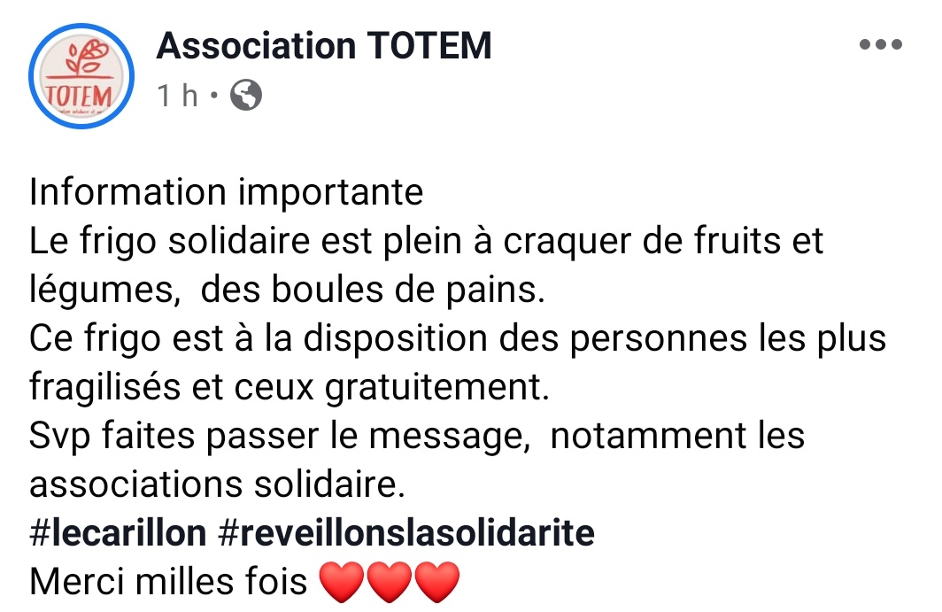 Association TOTEM. L'épicerie solidaire ouvre ses portes - Saint