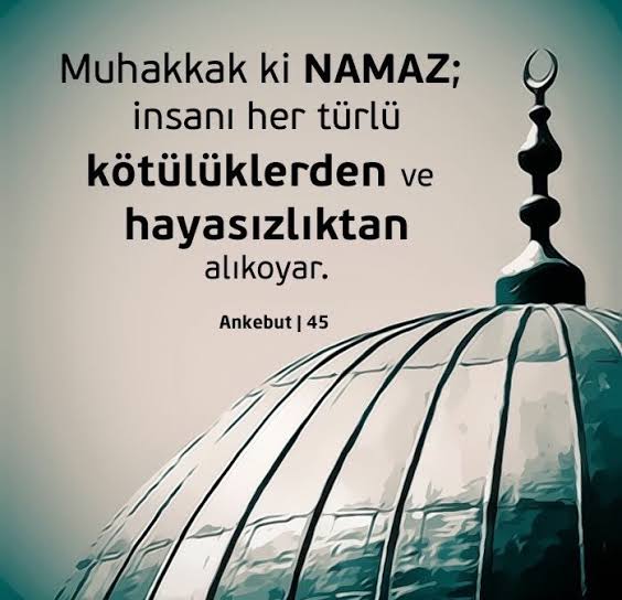 Kulu, Mevlâ’nın vuslat deryâsına götüren ibâdet pınarlarının en büyüğü ve ehemmiyetlisi hiç şüphesiz ki namazdır. 
#SESVER
#KoçovalıBrothers