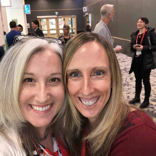 pamelamaeross's tweet photo. Good times with my fabulous friend @kristenharcourt at #capscon2019!
#speaker #speakerlife #alwayslearning https://t.co/IN3H8PPgEZ https://t.co/UXkidS6qau