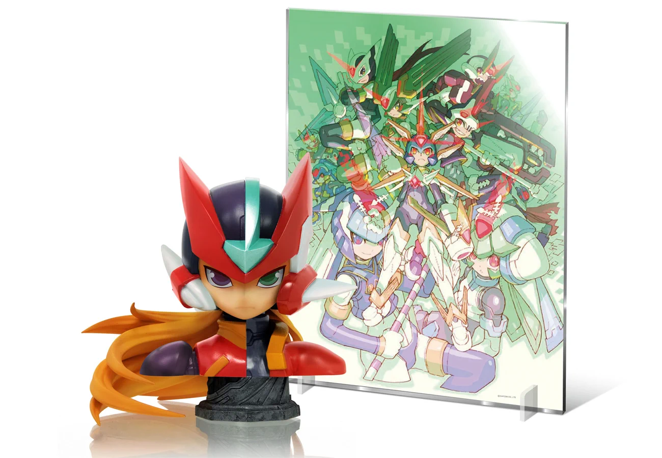 ロックマンX 25周年記念　額装グラフィックアート　受注生産品　イーカプコン ロックマンシリーズ公式 در X: «【イーカプ限定】『ロックマン ゼロ
