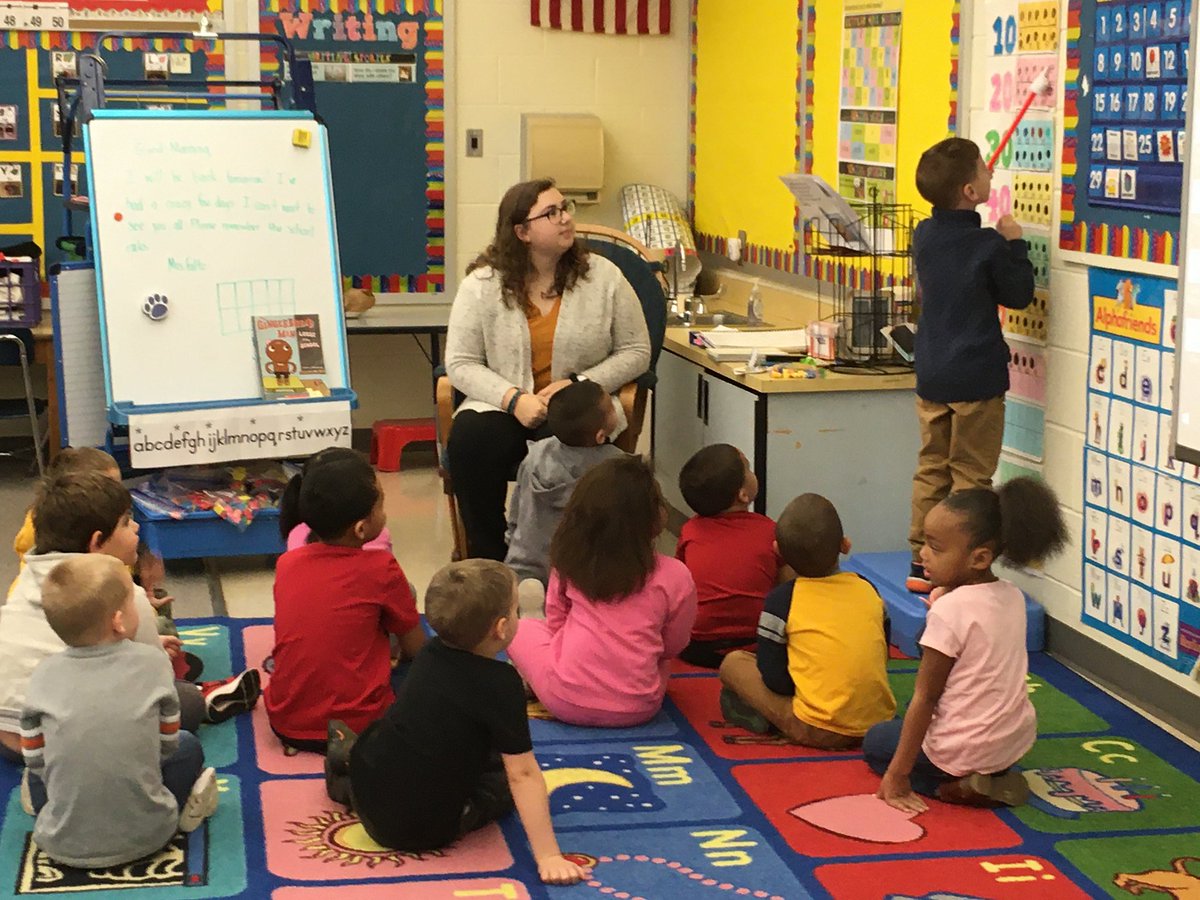 BeccaEdenfield's tweet photo. I can’t even begin to sum up everything I’ve learned. Paxtang Elementary Kindergarten class forever has my heart. Thankful for my co-op and my amazing students for teaching me so much. https://t.co/dBIpUjinDy