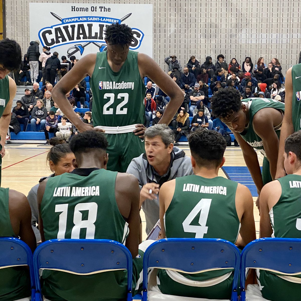 bayner's tweet photo. Very competitive games and high level basketball this weekend in Montreal with the NBA Academies and local cegep teams. Love seeing this in my city! Congrats to George Germanos on a well organized event https://t.co/uOLCcP3OMl