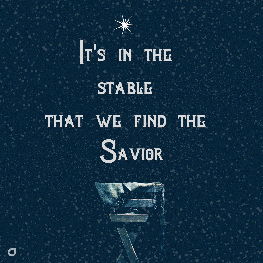 newlifepolandoh's tweet photo. It’s in the stable that we find the Savior. https://t.co/LfHNT8cMa6