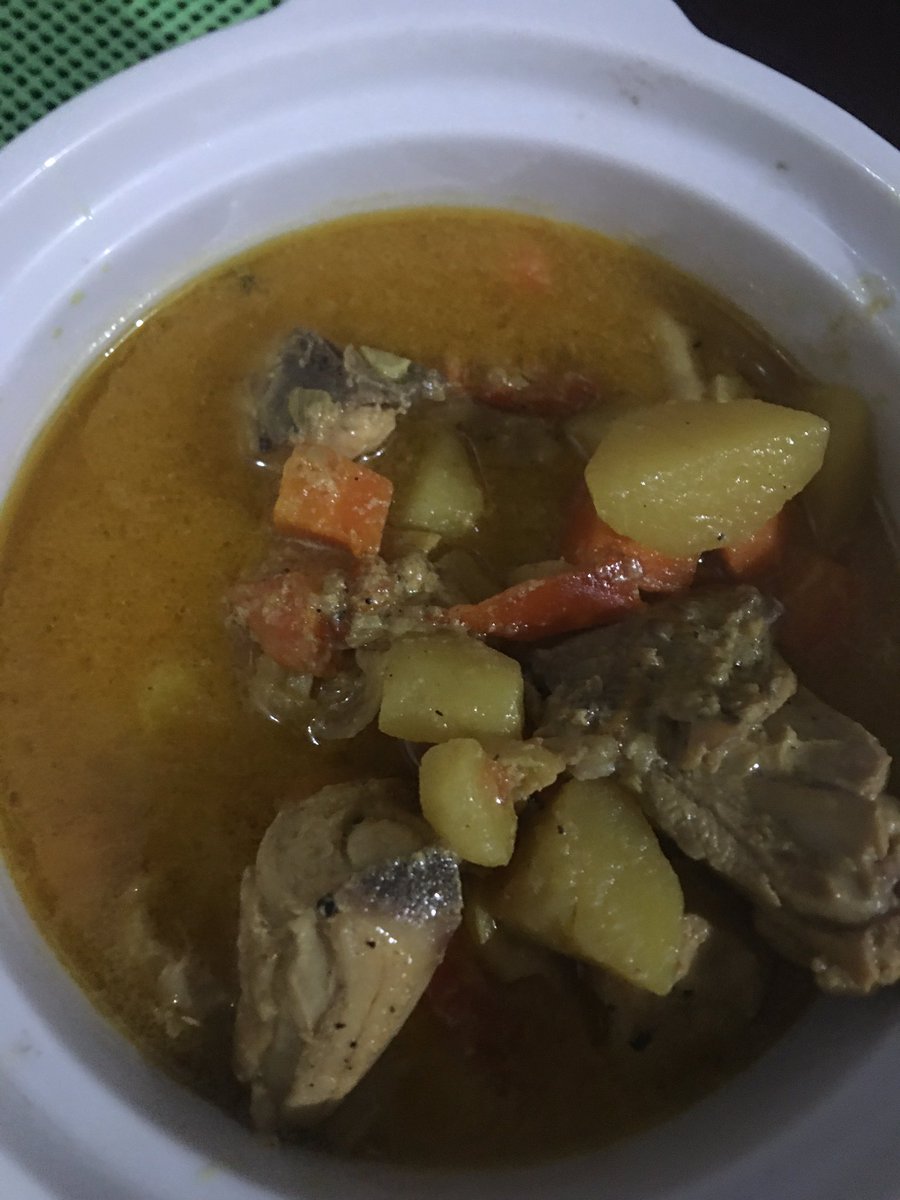 No time for presentation presentation lol Chicken curry pinoy style cooked in so much coconut milk