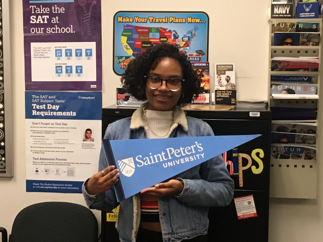 Guid_FTPSchools's tweet photo. Dec 9, FHS Counseling Dept. organized a college instant decision day with Saint Peter’s University.
7 high school seniors participated by remitting a college application &amp; standardized test scores. The 7 students were admitted and each received $20,000+ in scholarships. Congrats! https://t.co/Z9I4aVkUMq
