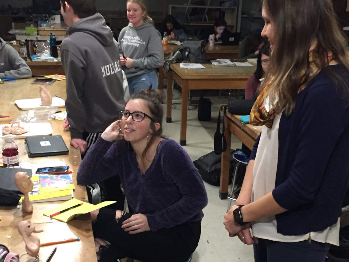 Savannah College of Art and Design visits CHS art students. A couple nice designs by Ethan Sole and Skylar Spotz