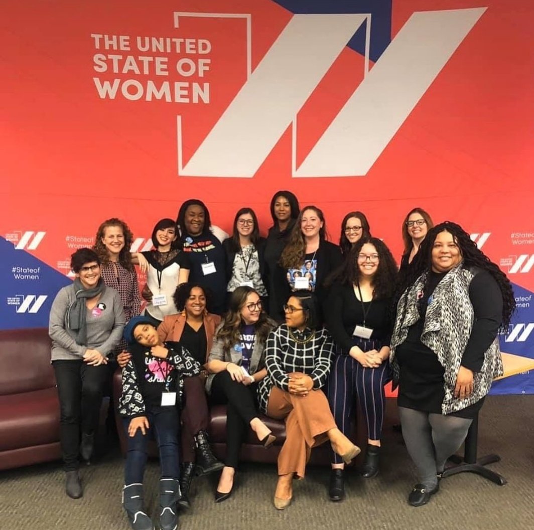 Prof_yancy's tweet photo. @USOWomen thanks our 60+ Community Partners. From Ridgefield to Windham, we galvanized CT. Now, it's time to act and advance the fight for gender equity. Thank you @ValerieJarrett for reminding us that equity can only be achieved by #BreakingBarriers. #stateofwomen #GalvanizeCT https://t.co/GyeJpQ9hp5