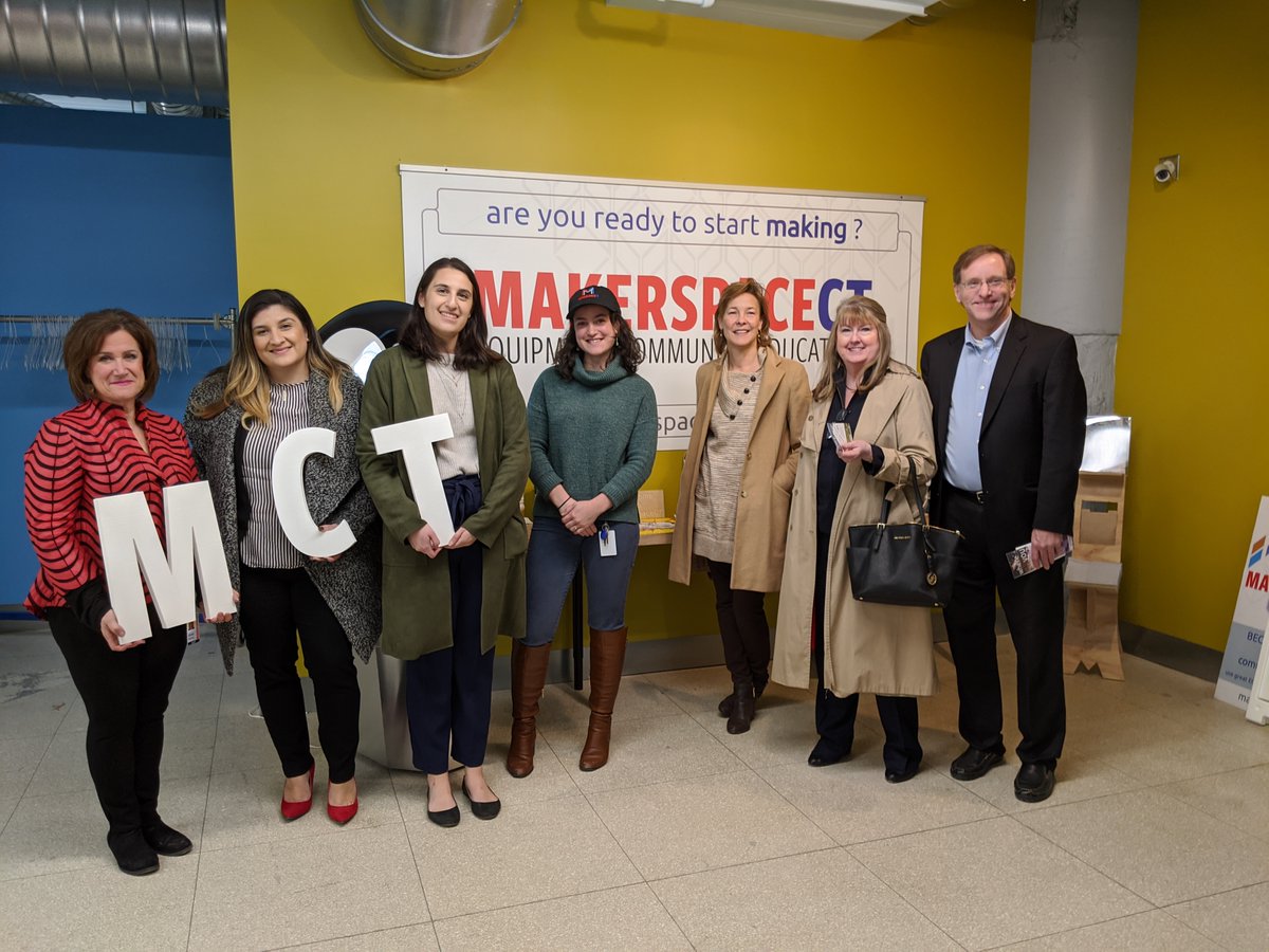 CTMeetings's tweet photo. Touring @MakerspaceCT was such a treat! Thank you for showing us your amazing space and how anyone can get involved in Manufacturing right here in CT!
#ctmeetings #makermovement #makerspace #makersgonnnamake #CTProud #HartfordCT #makers #hartforthasit #ctcomeback #hartford https://t.co/FbZeCb6fHV
