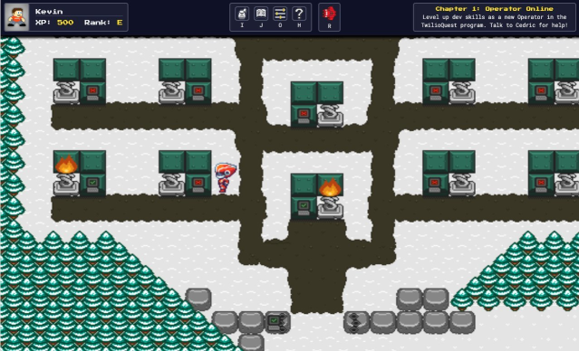 Ferdinand's tweet image. It's #AdventofCode season. If you want to participate, check out our TwilioQuest mission where you can use our built-in editor and receive extra rewards! bit.ly/35266pU