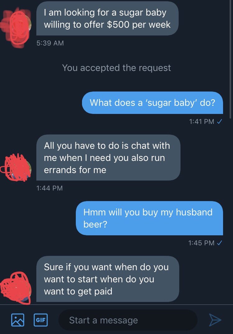 Trish Cahill Proof I M A Loving Wife Even When I M Being Solicited For Sex Via Dm S I M Always Thinking Of Terry Cahill And His Needs Also I M 99 Sure Sugar Babies